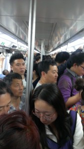 Help! Trapped in a subway with Beijingers on holiday! What? It's ALWAYS like this?